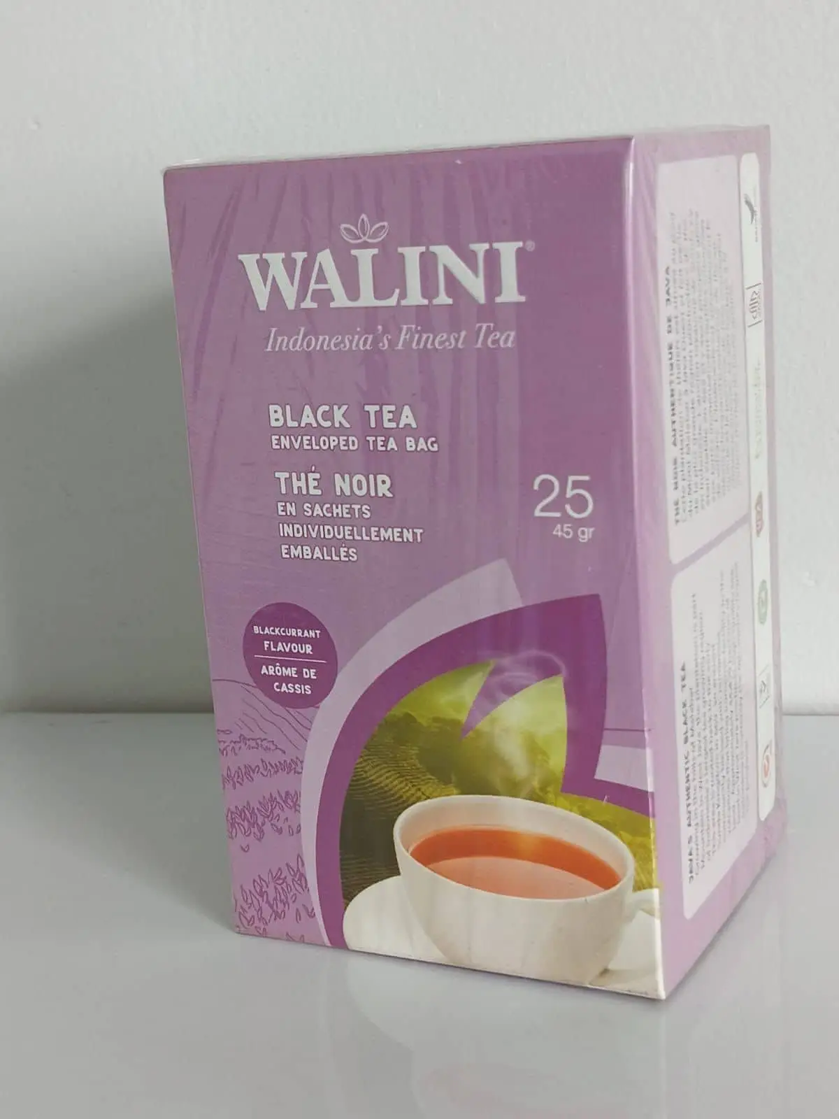 Blackcurrant Walini Infusion Bagged Tea